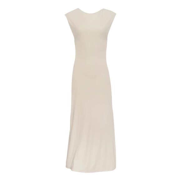 New Aya Muse Cream Off-White A-Line Midi Dress XL - Picture 1 of 8